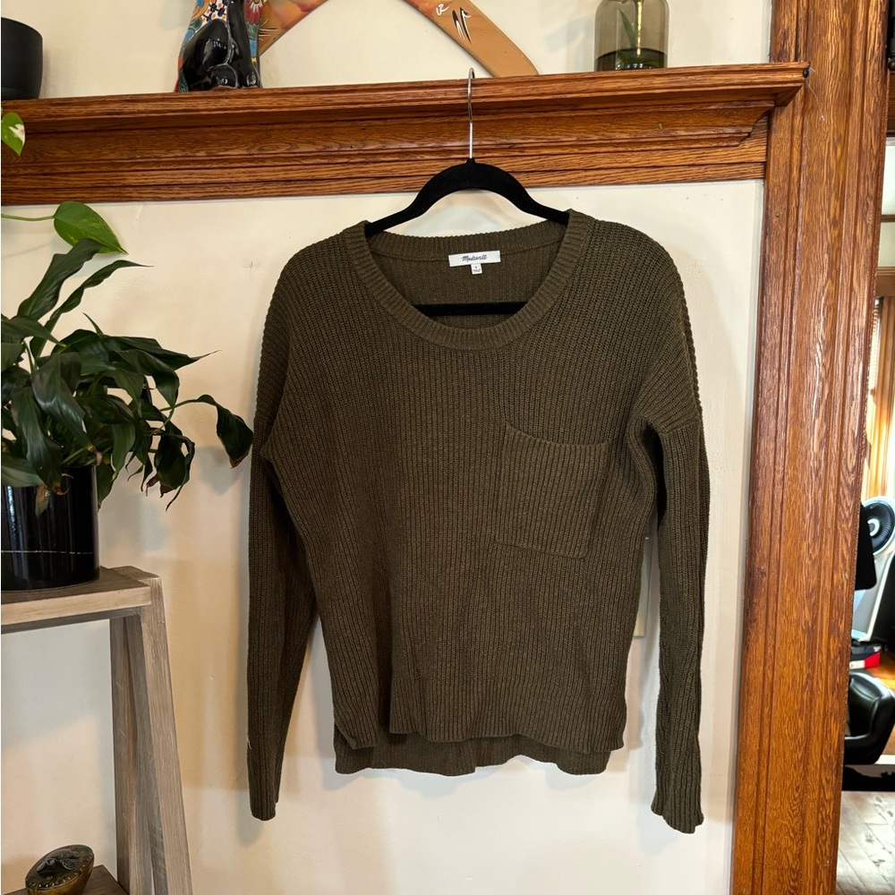 Madewell crewneck sweater EUC